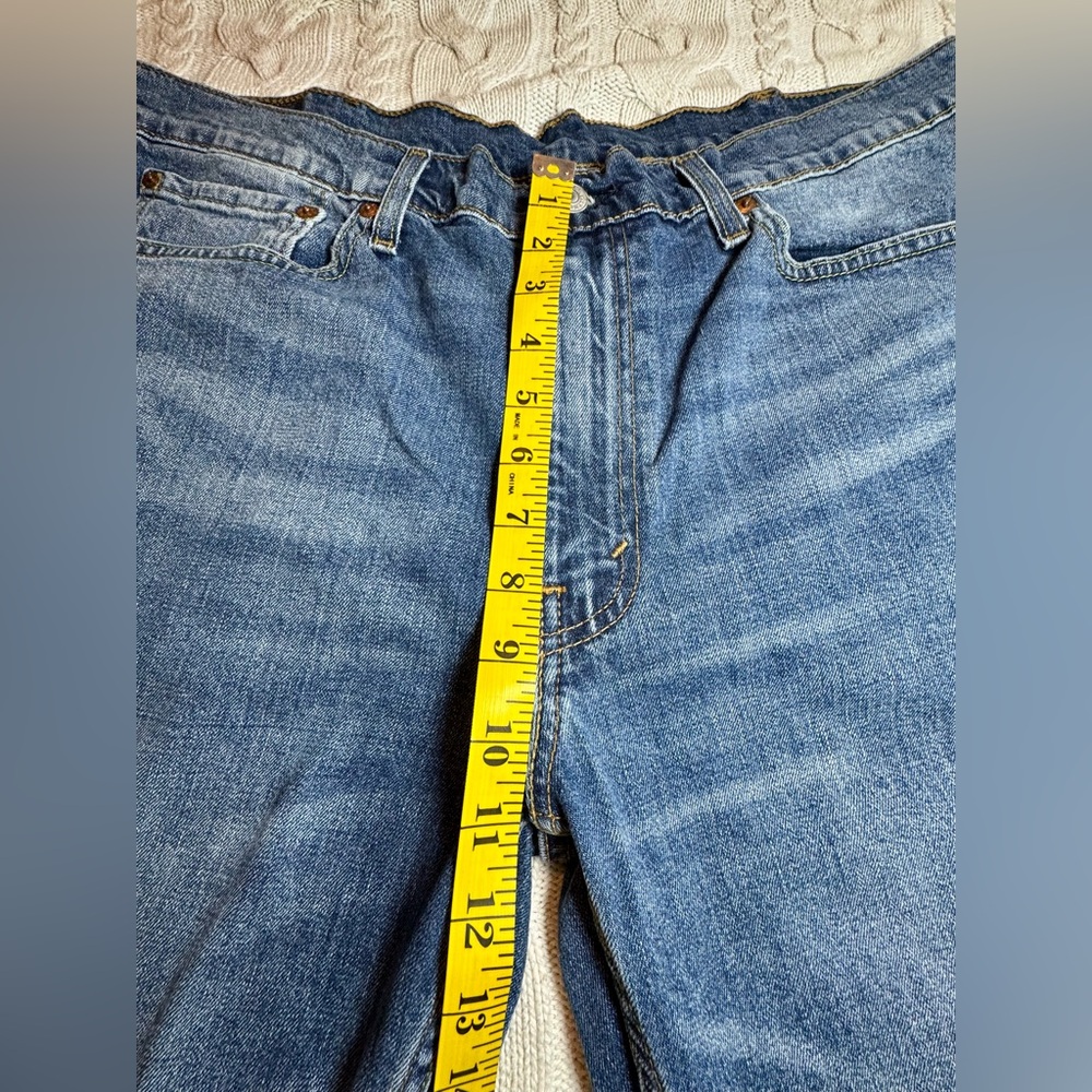 Men’s Levi’s 514 Dark Wash Jeans Straight Leg 38x30 #1552 - Picture 13 of 16